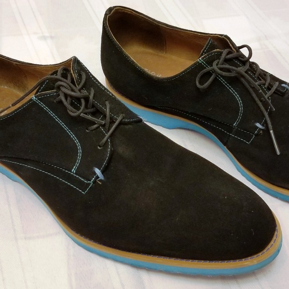 EUC. J D Fisk Black  Suede Shoes. Size 13 M - Picture 3 of 8